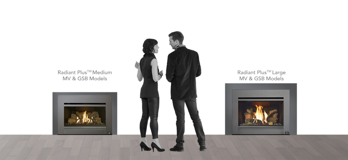 Radiant Plus Fireplace Inserts Made in USA Lopi Stoves®