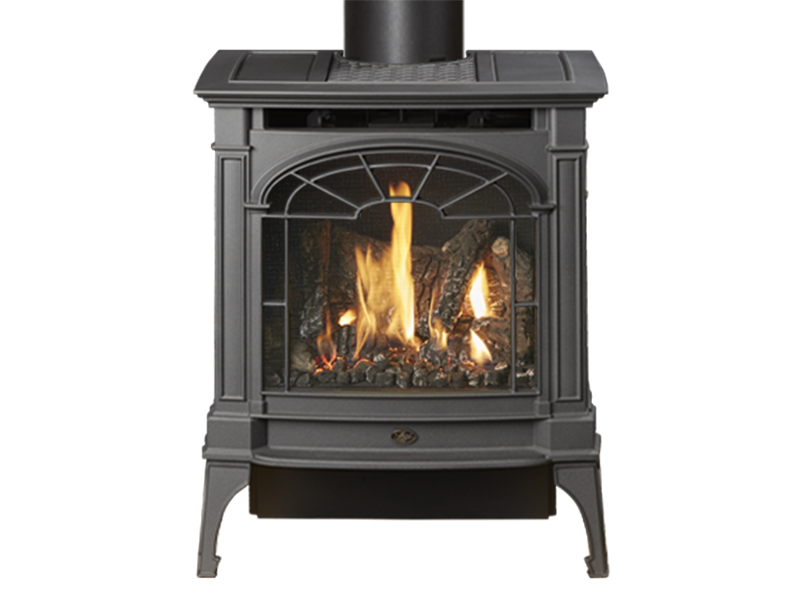 Northfield Premium Cast Iron Stoves, Gas Burner For Cast Iron Fireplace
